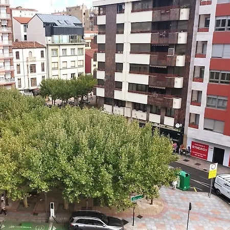 アパート Gran Piso Luminoso En El Centro De レオン